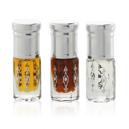 Gift Set - Mukhallat Meshaal, Oud Mubakhar & Mukhallat Joudda - 1/4 Tola