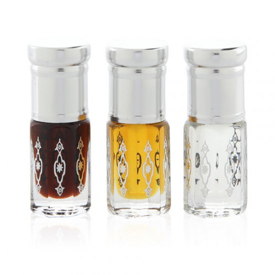 Gift Set - Raihan, Mukhallat Meshaal & White Musk - 1/4 Tola