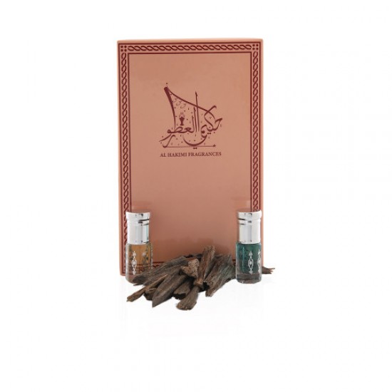 Gift Set - Hindi Munasebat, Green Musk & Ward Khasusi