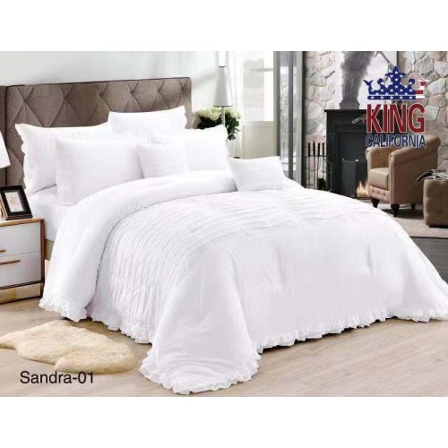 California Sandra Summer Quilt Set 8 Piece