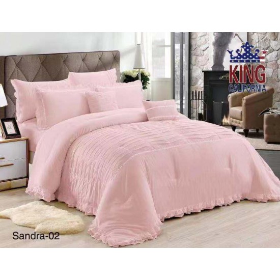 California Sandra Summer Quilt Set 8 Piece