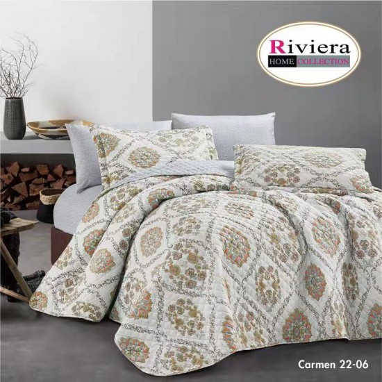    Riviera Carmen Summer Quilt Set 4 piece