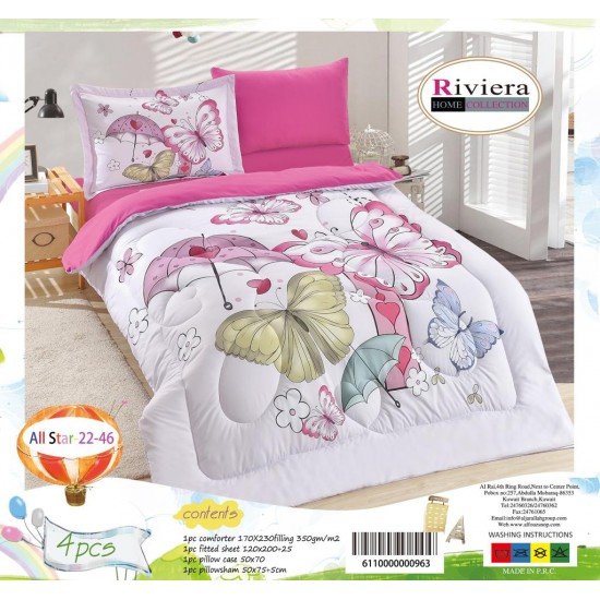 Riviera Kids bedding set 4 pieces Summer
