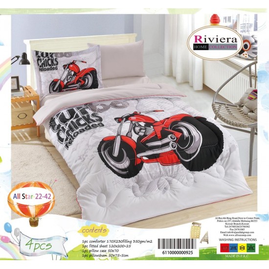 Riviera Kids bedding set 4 pieces Summer