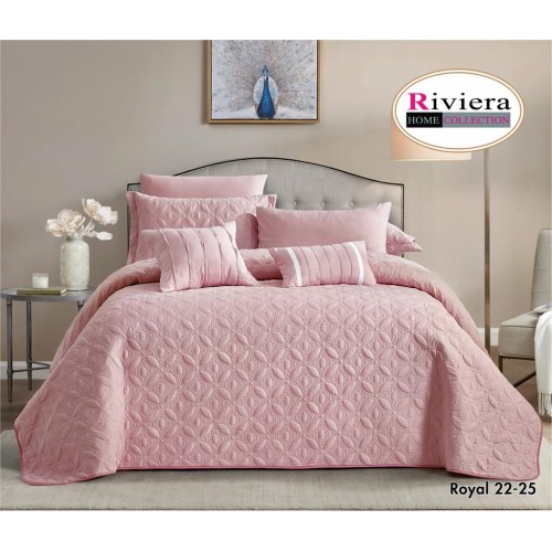 Riviera Summer Royal Quilt Set 6-piece