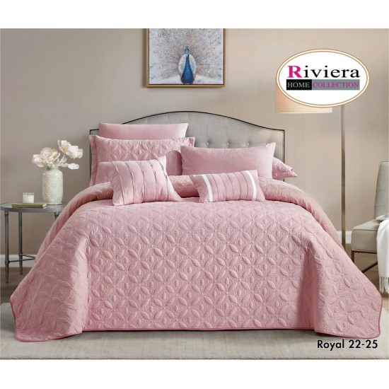 Riviera Summer Royal Quilt Set 8-piece