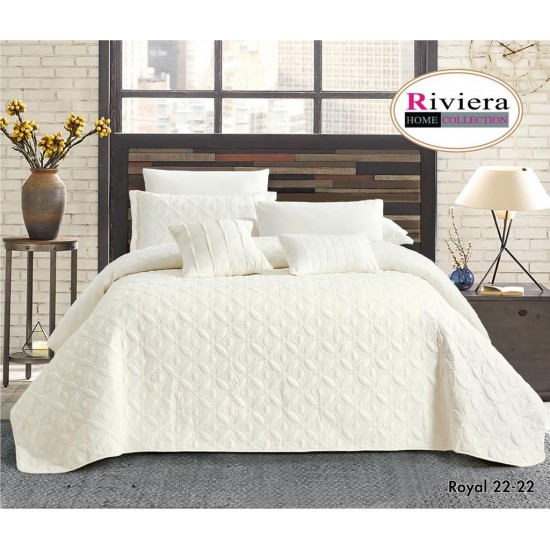 Riviera Summer Royal Quilt Set 8-piece