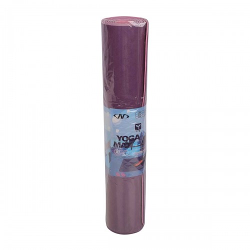 N TPE YOGA MAT JY-YM510 (Purple & Pink - 183*61*0.5 cm)