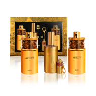 AURUM GIFT SET (2 EDP + COLOGNE + Key Chain With Solid Perfume:1.5gms each)