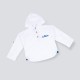 White And Blue Kinder Garden Hoodie Set For Boys White And Blue Kinder Garden Hoodie Set For Boys