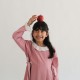 Pink Elementary School Dress Model BTS1 For Girls (With Name Embroidery Option)