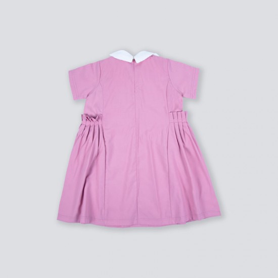 Pink Elementary School Dress Model BTS2 For Girls 