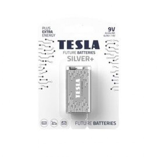 BATTERIES TESLA 9V SILVER+ BATTERIES TESLA 9V SILVER+