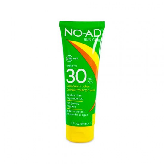 PROTECTOR SOLAR CREMA 30 SPF NO-AD SUN CARE 89 ML