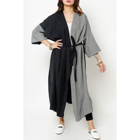 Half & Half Short Bisht