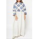 Open Shoulder Kaftan Dress