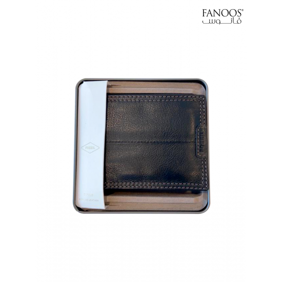 Fossil Miller Bifold Wallet - Black