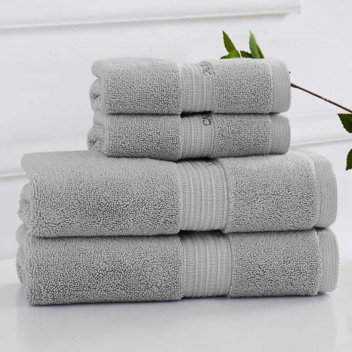 Calvin Klein Set of 4 Towels – Grey