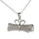Rhodium Plated Necklace-Graduation Collection