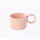 pink Ceramic Mug Capacity 300ml