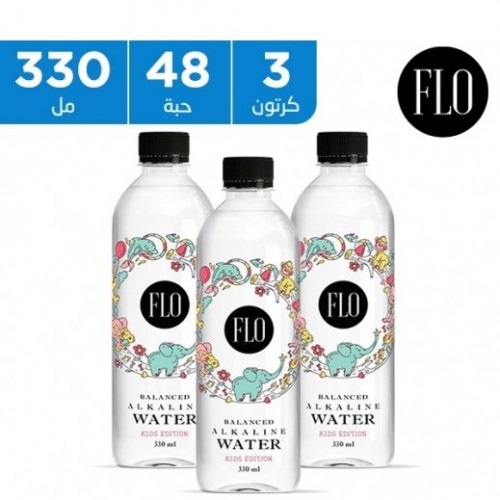 Flo kids Edition Balanced Alkaline Water 48 x 330 ml