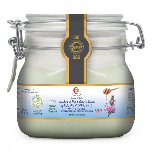 White Honey with Propolis VIP 500 G