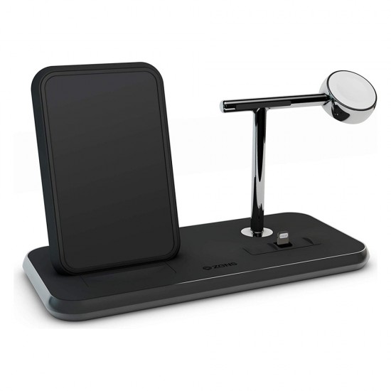 MFi Certificated 4-in-1 Wireless Charging Dock