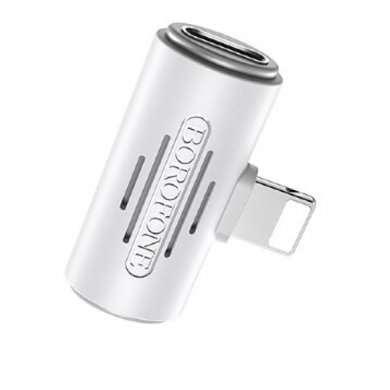 BV6 Comfortable Apple dual Lightning digital audio converter White