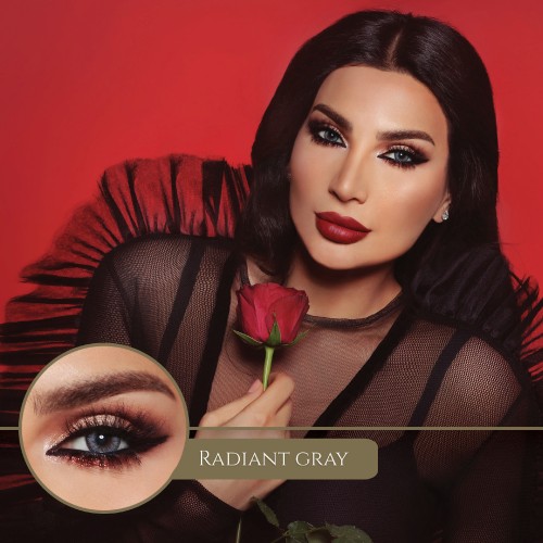 Bella Contact Lens - Shiraz Collection - Radiant Gray