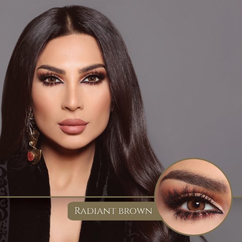 Bella Contact Lens - Shiraz Collection - Radiant Brown
