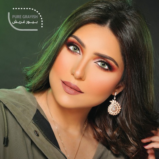 Flex Contact Lens - Pure Collection - Pure Grayish
