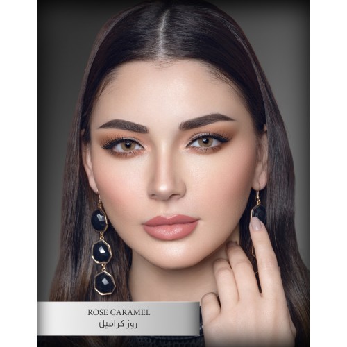 Loroyal Contact Lens - Rose Group Collection  - Rose Caramel