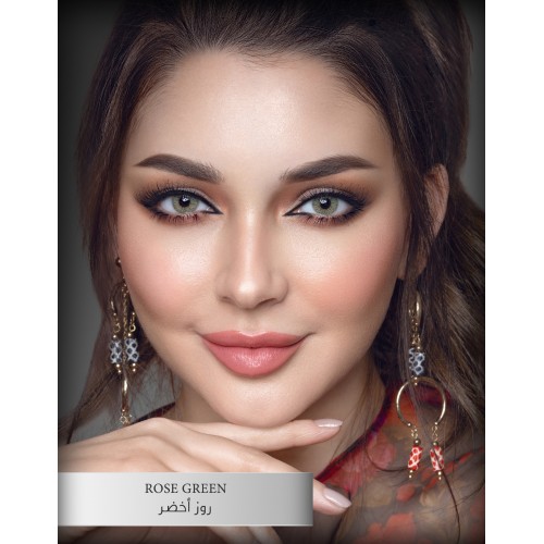 Loroyal Contact Lens - Rose Group Collection  - Rose Green