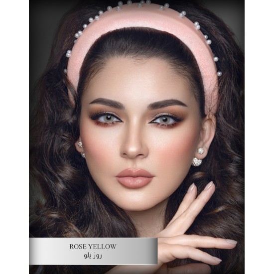 Loroyal Contact Lens - Rose Group Collection  - Rose Yellow