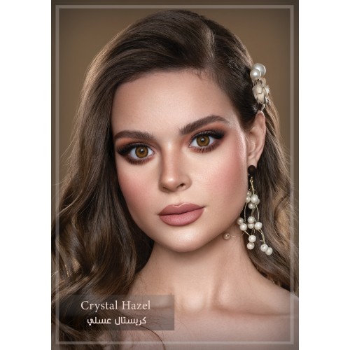 Loroyal Contact Lens - Crystal Group Collection - Crystal Hazel
