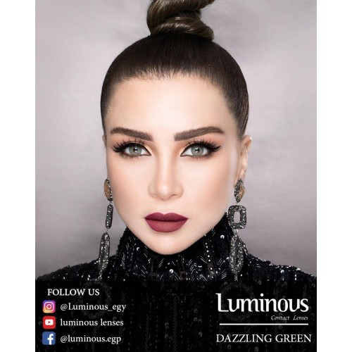 Luminous Contact Lens - Dazzling Green