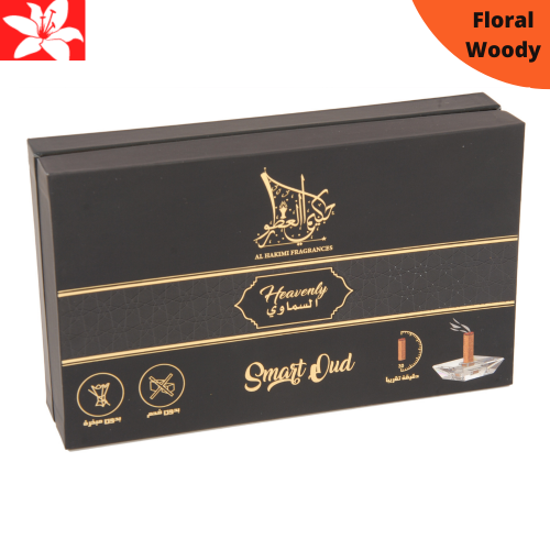 Heavenly Smart Oud - 10 Sticks with A Crystal Stand