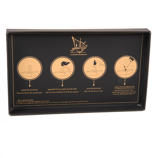 Heavenly Smart Oud - 10 Sticks with A Crystal Stand