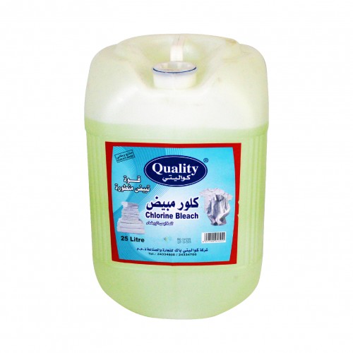 QUALITY CLOROX ( CHLORINE BLEACH ) 25 LITERS